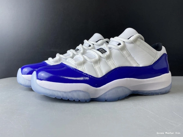 Low White Air Jordan 11 Concord AH7860-100 Retro 0821